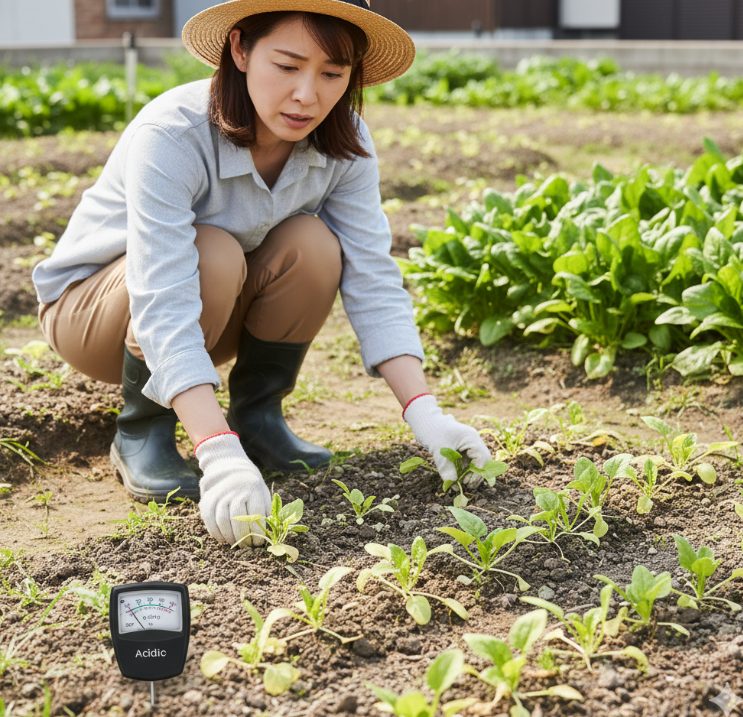 ほうれん草が大きくならない?主な原因を解説