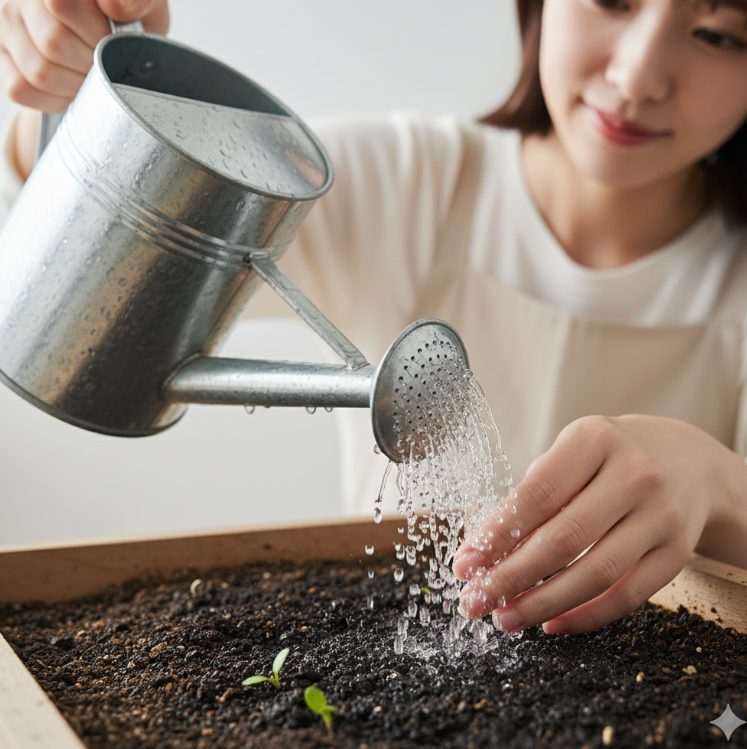 芽が出るまでの適切な水やりとは