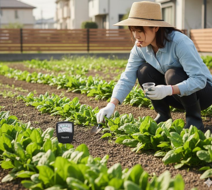 ほうれん草が大きくならない時の対策とコツ