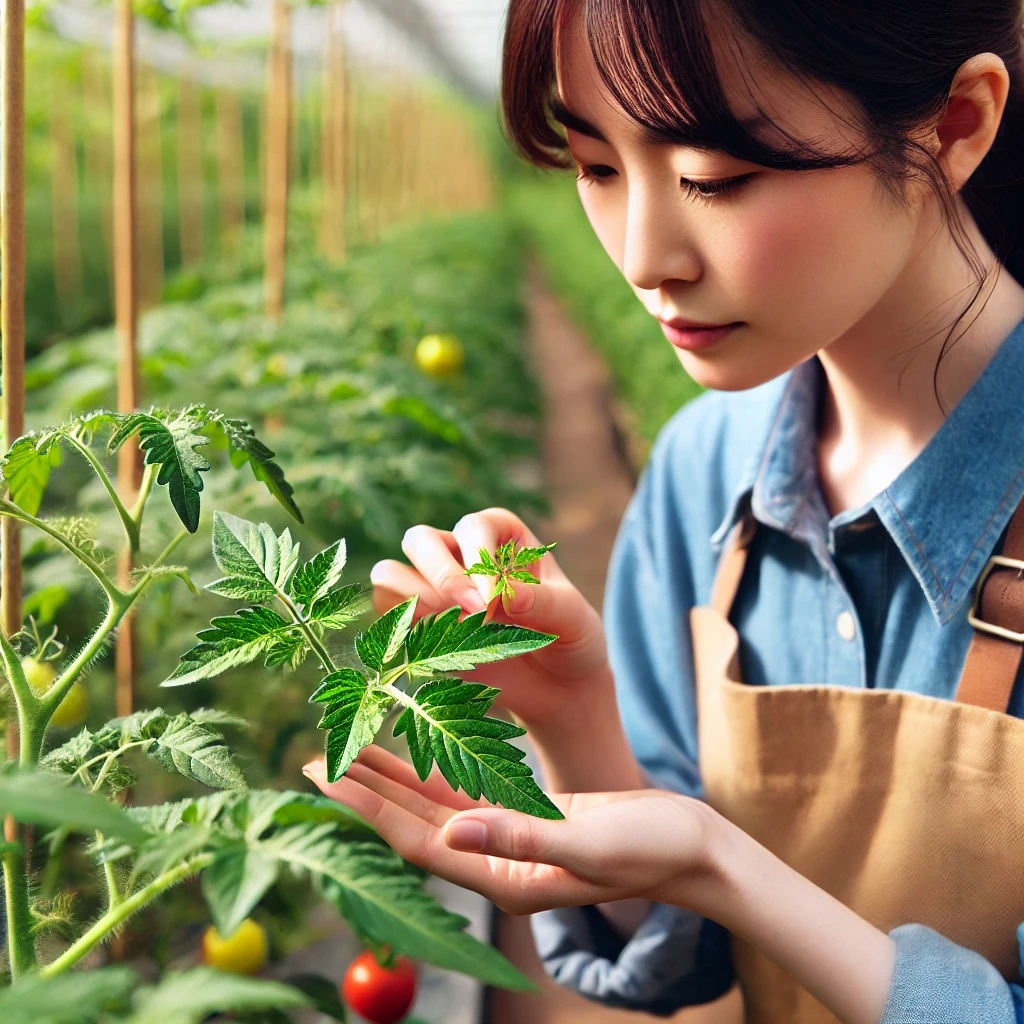 ミニトマトの葉の茶色化を防ぐための予防策