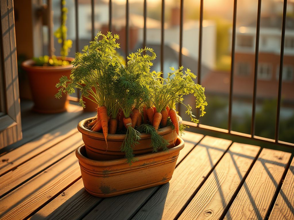 ベランダで人参を育てる、美味しい収穫タイミングの見極め方