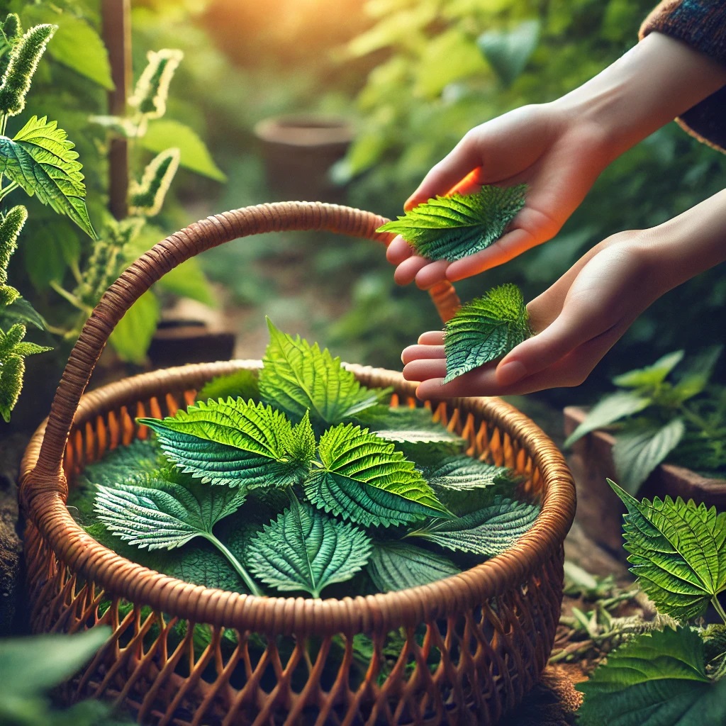 大葉はどこから摘む？上からではなく節からが基本