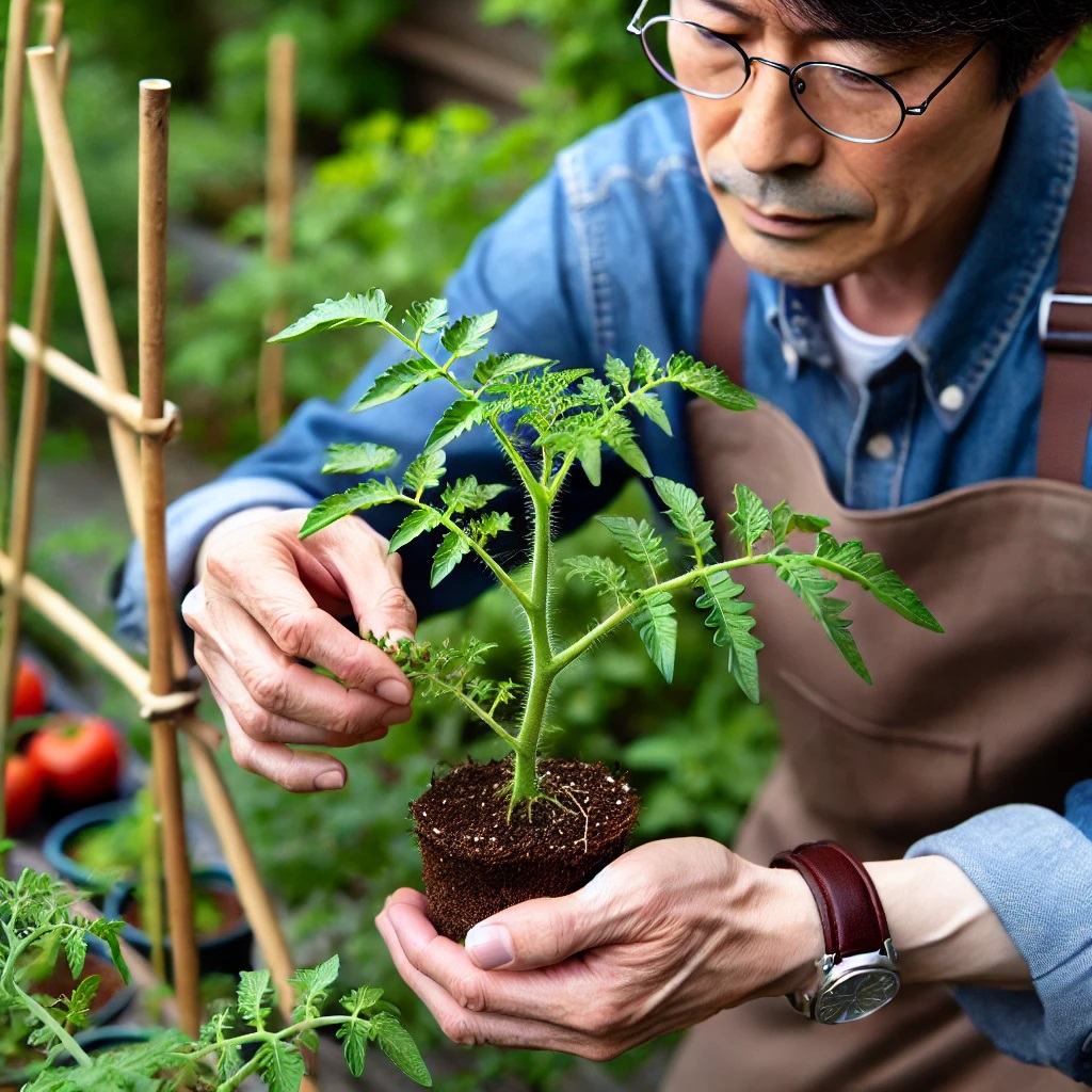 摘心後の脇芽管理と剪定方法