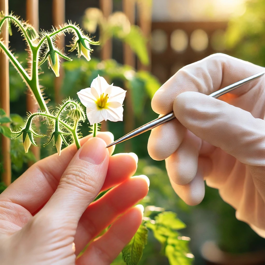 一番花の着果と人工授粉の重要性