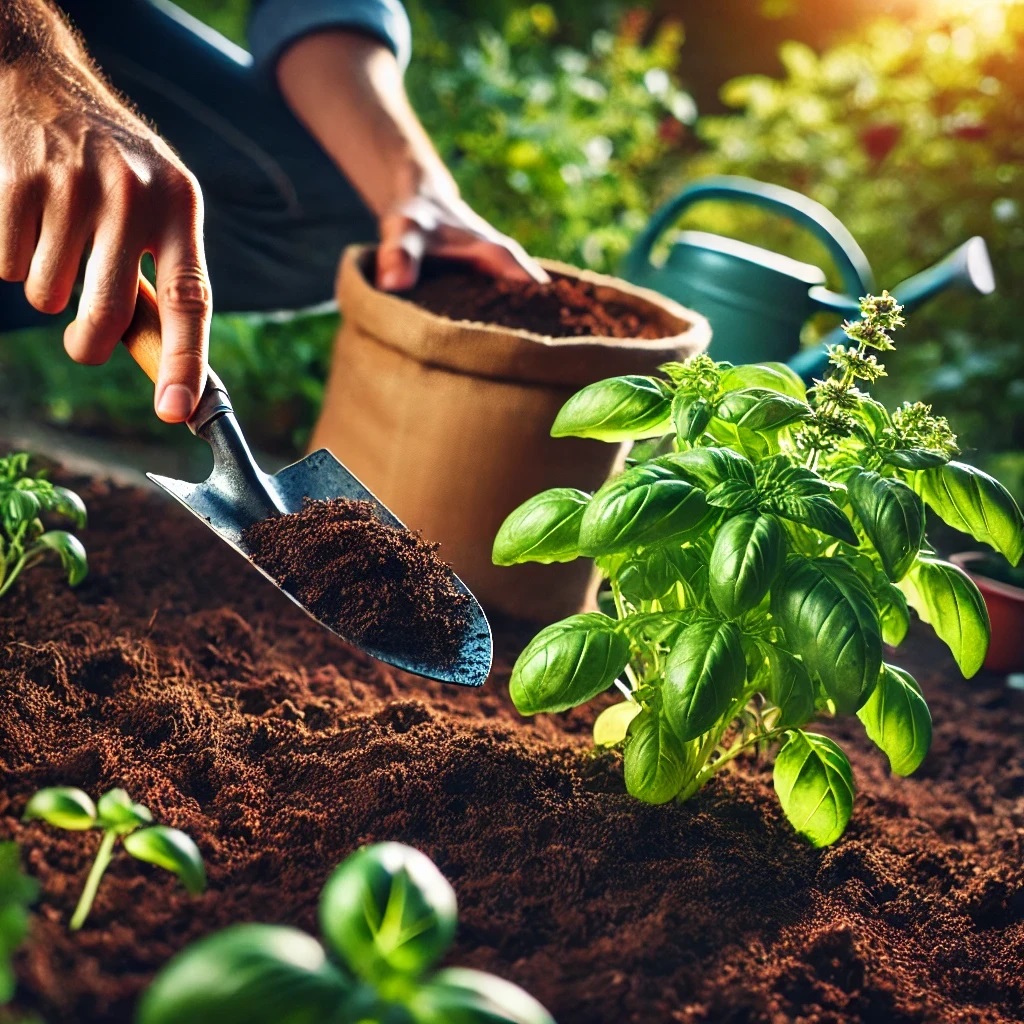 肥料を使わずにバジルを育てる方法とその効果