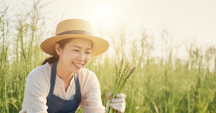 アスパラの肥料不足は管理で解決できる