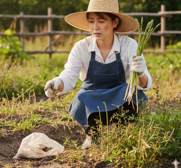 細いアスパラは早めに切るべきか