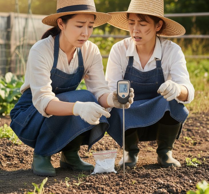 肥料過多も生育不良の要因になる