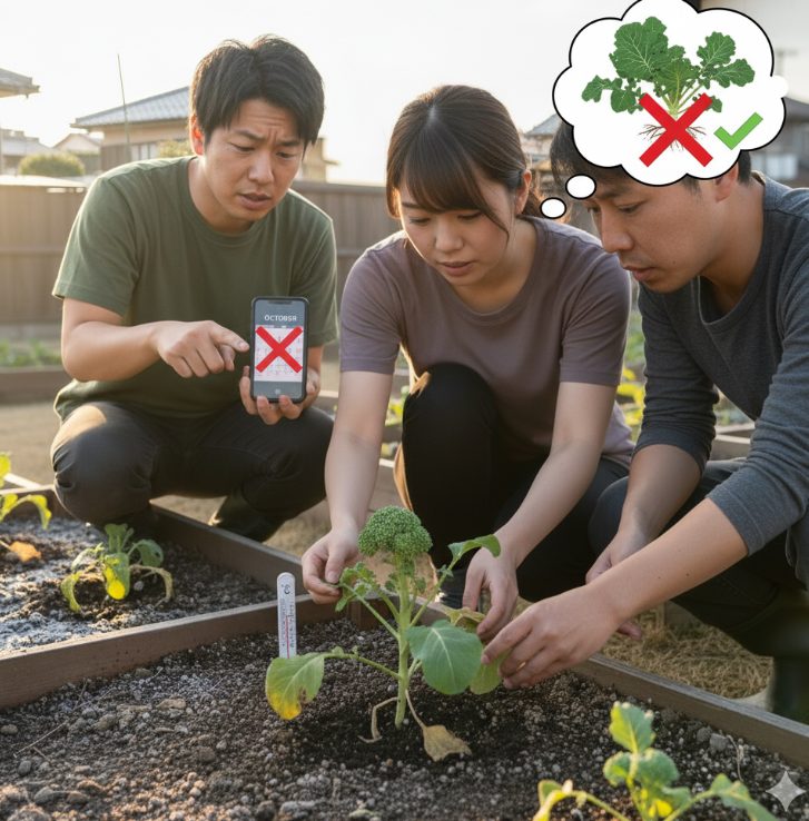 植え付けが10月では遅い?