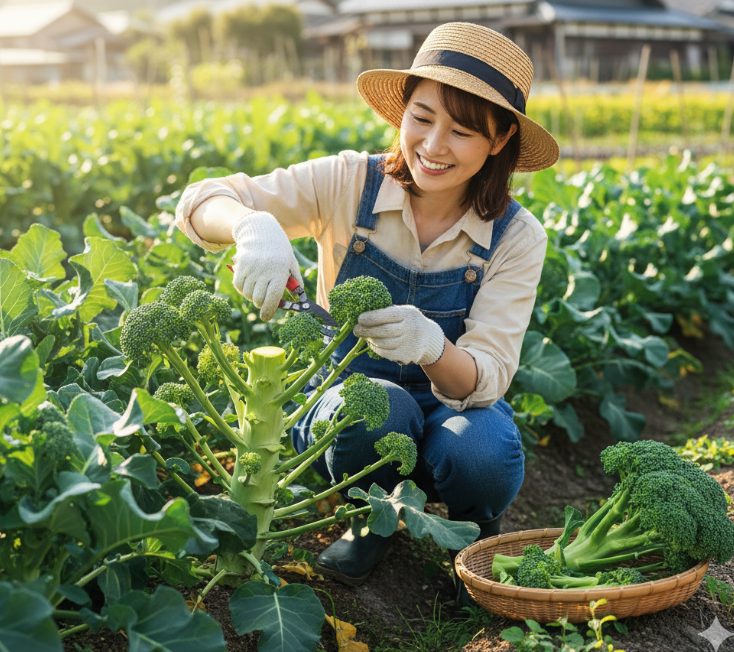 側花蕾の収穫はいつまでできる?