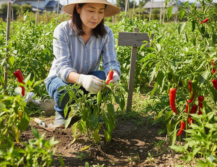 唐辛子の収穫時期はいつまで？栽培の基本