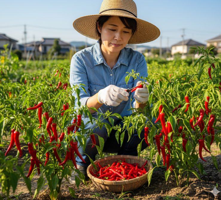 鷹の爪の収穫時期も知っておこう