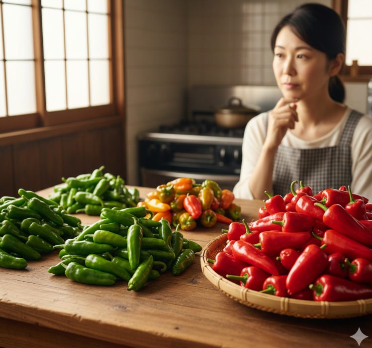 収穫したら青唐辛子はどうなる？