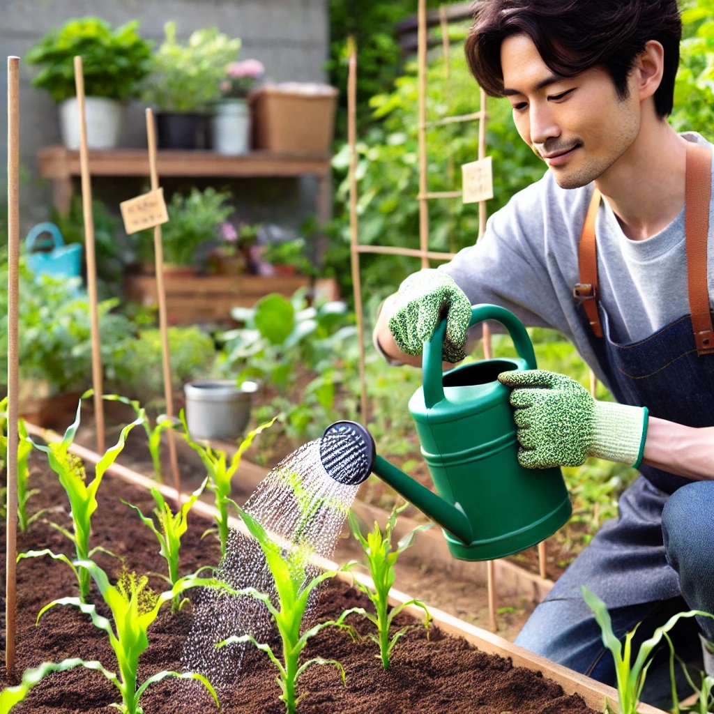 発芽後の管理と注意点