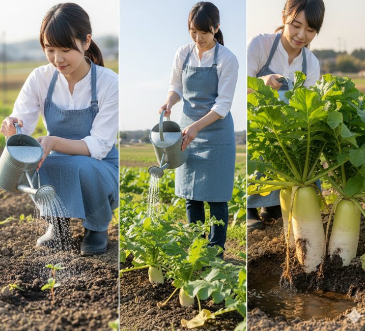 成長段階で変わる水やり量