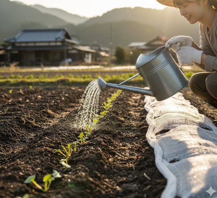 発芽までは毎日水やりをしよう