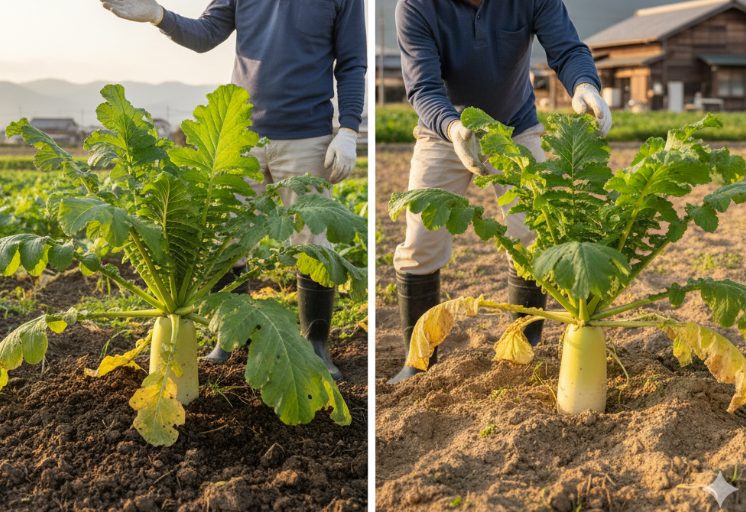 大根栽培で肥料がいらないと言われる理由と施肥方法