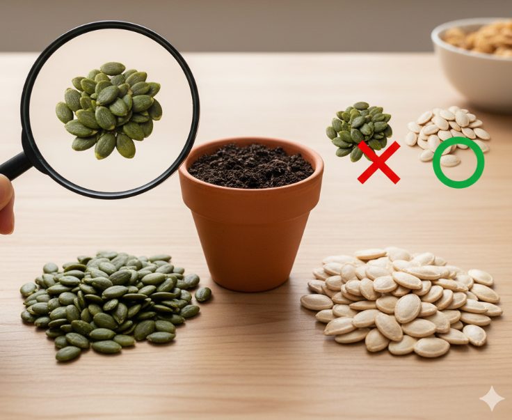 フルグラのかぼちゃの種を植えることは可能か