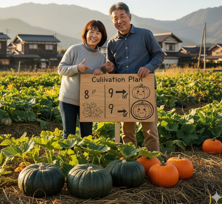 かぼちゃの種まきで10月を楽しむための栽培計画