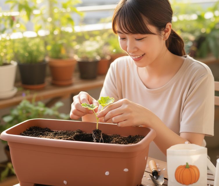 かぼちゃの種を植える時期は春が最適