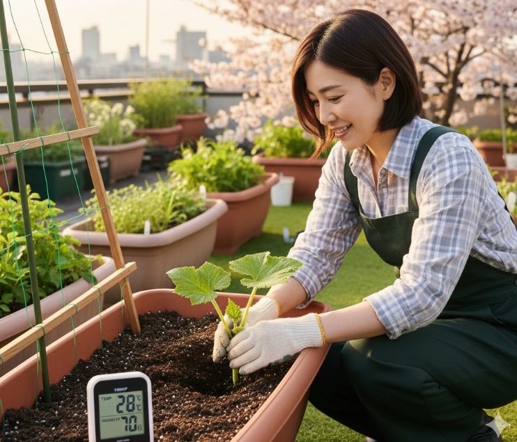 スーパーで買ったかぼちゃの種を植える栽培のコツ