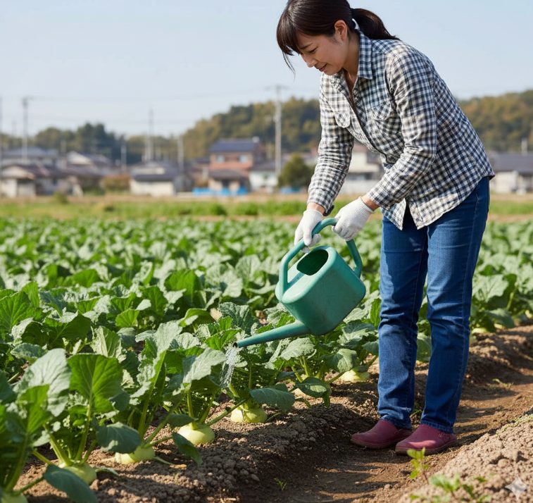 根が割れないための水やりの頻度と量