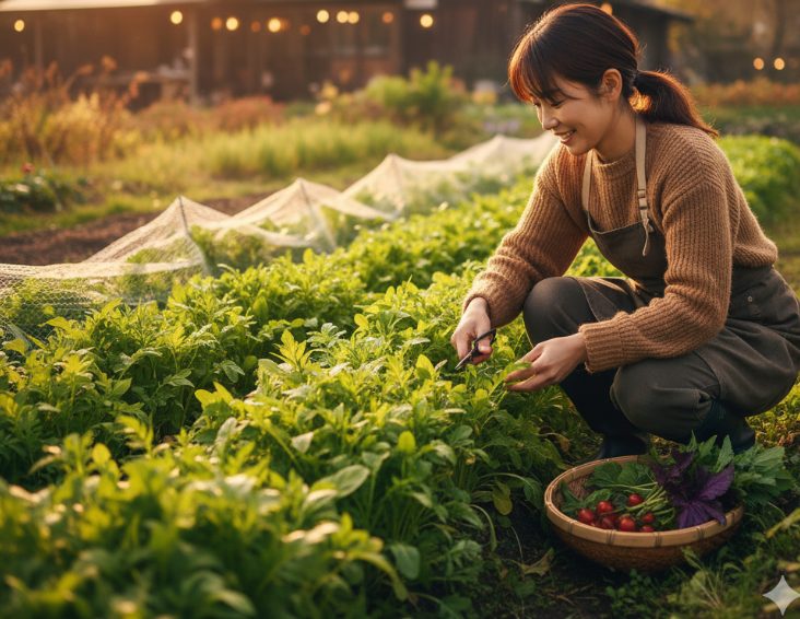 水菜を間引きしない管理と収穫のコツ