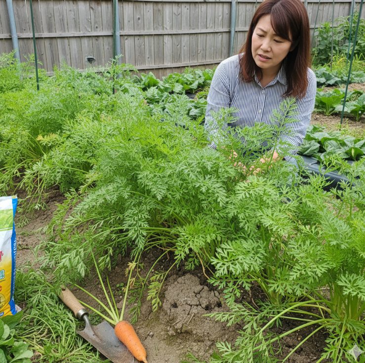 人参の葉っぱだけが伸びる主な原因を解説
