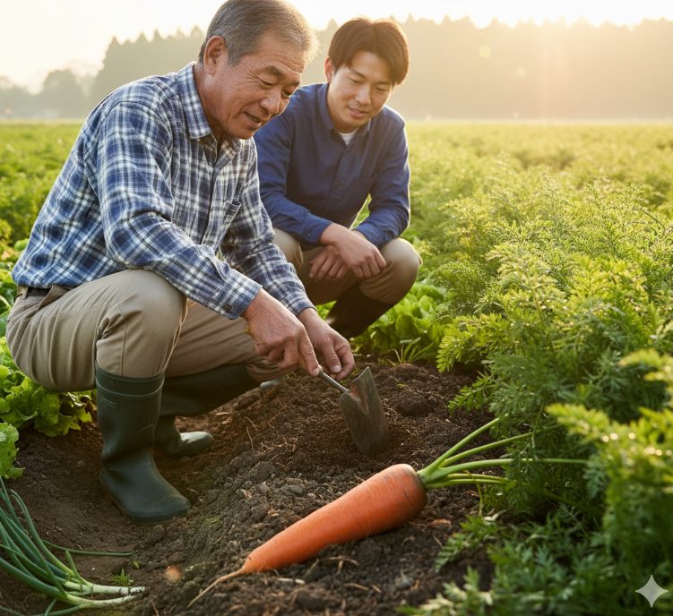 人参 葉っぱだけ伸びるのを防ぐ栽培のコツ