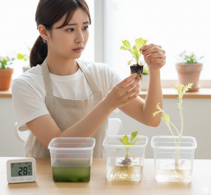 サニーレタスが大きくならない原因