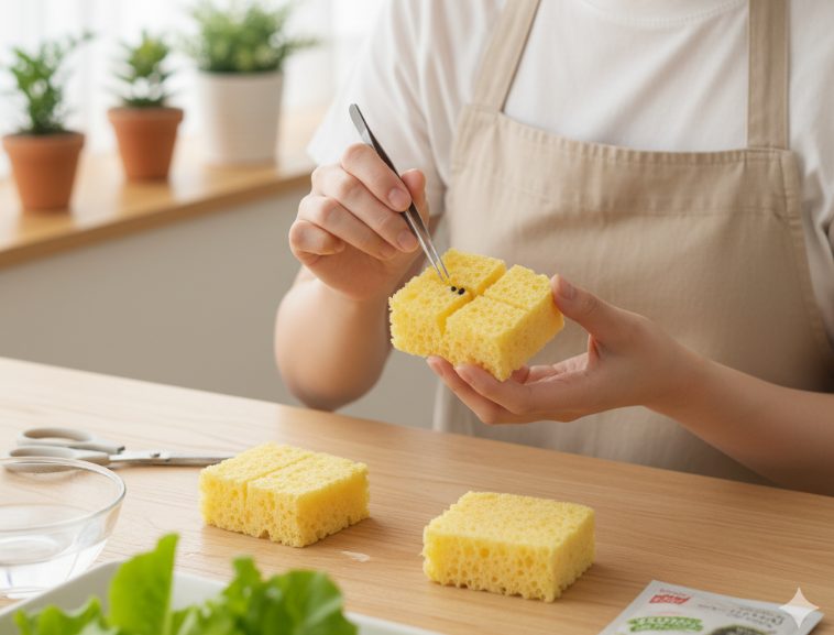 栽培用スポンジの選び方と使い方