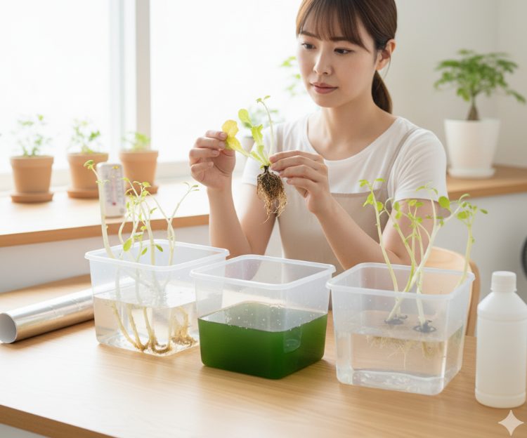 サニーレタス水耕栽培のトラブルと対策