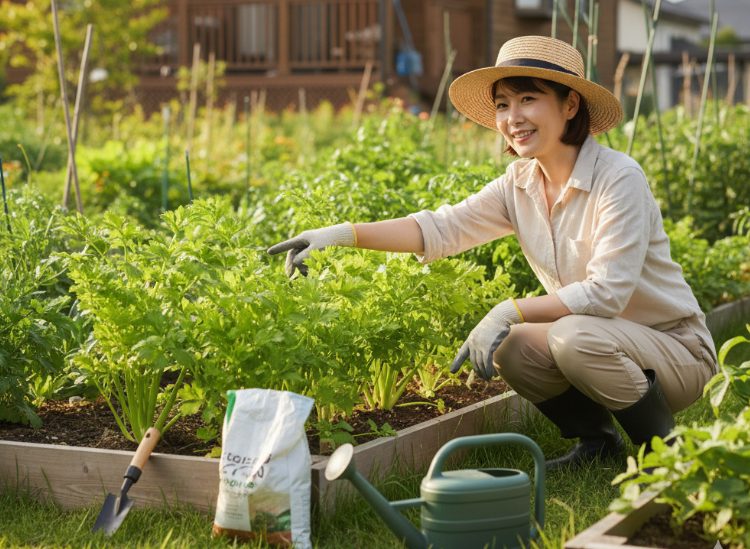 セロリの植えっぱなし栽培の基本と始め方