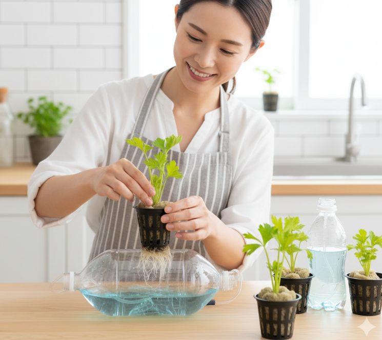 土を使わない水耕栽培という選択肢