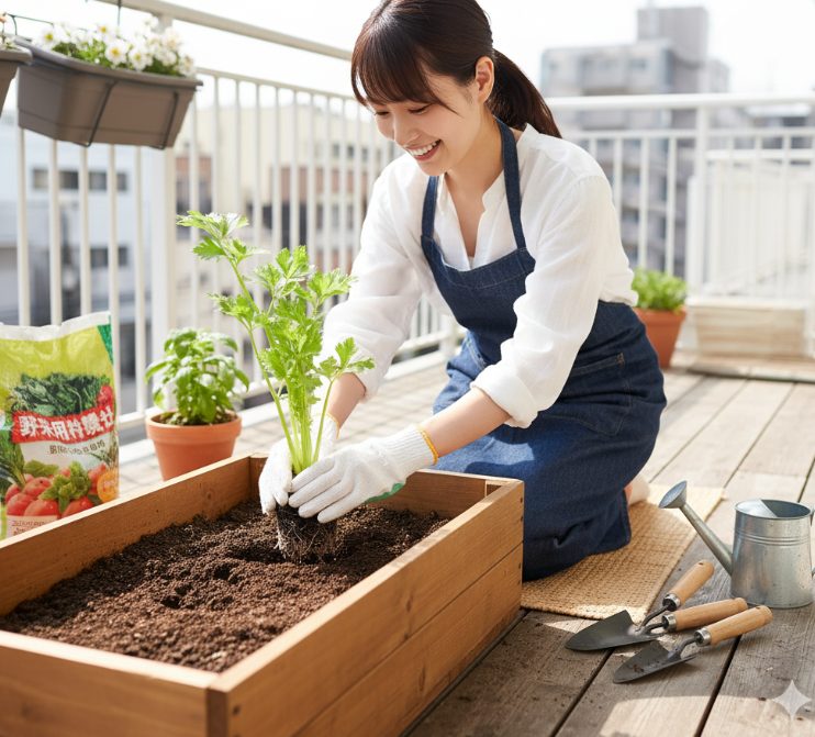 プランター栽培で手軽に始める