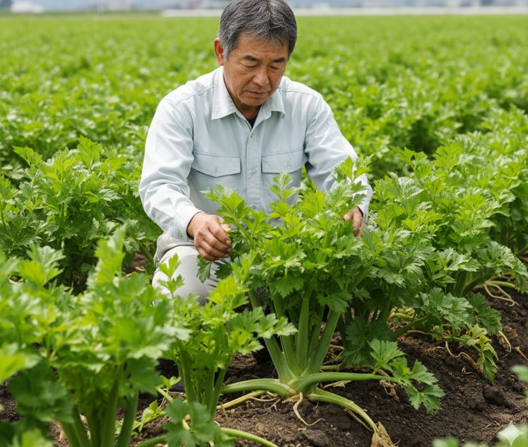 最高のセロリ収穫時期を迎える育て方のコツ