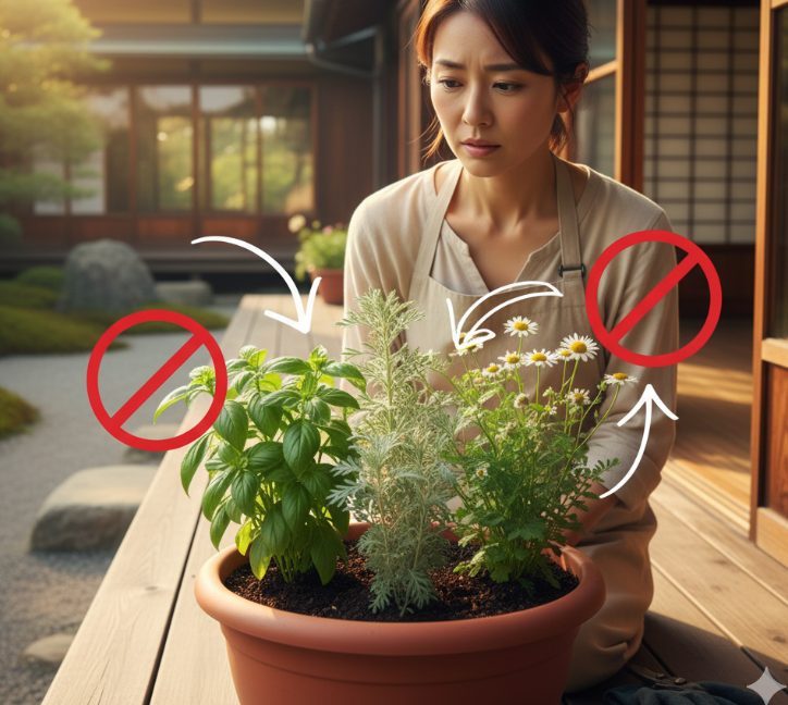 バジルを植えてはいけない組み合わせとは