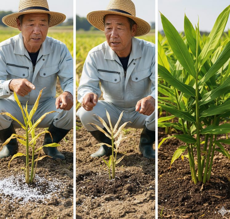 肥料を与えるタイミングと量を間違うと危険