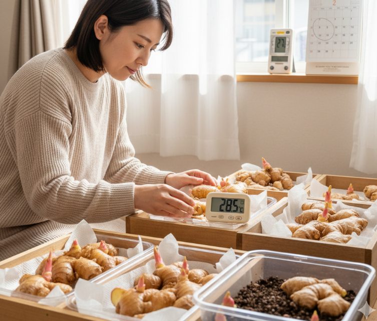 芽出しに最適な時期と温度管理