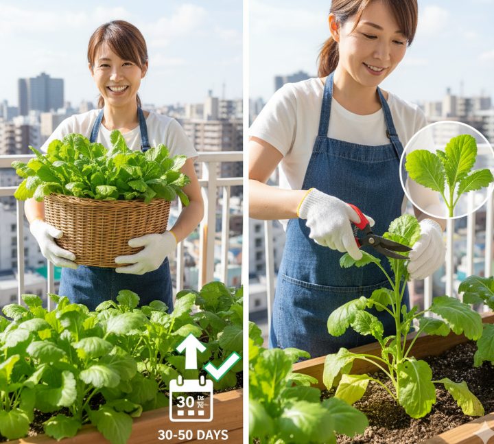 収穫時期と摘み取り収穫のコツ