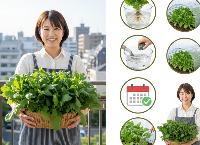 まとめ:春菊が大きくならない悩みを解決