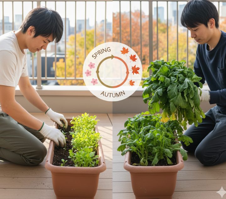 種まき時期は春と秋どっちがいい?