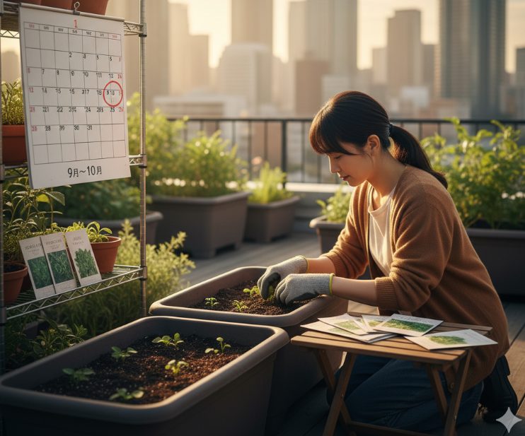 最適な種まき時期はいつ?
