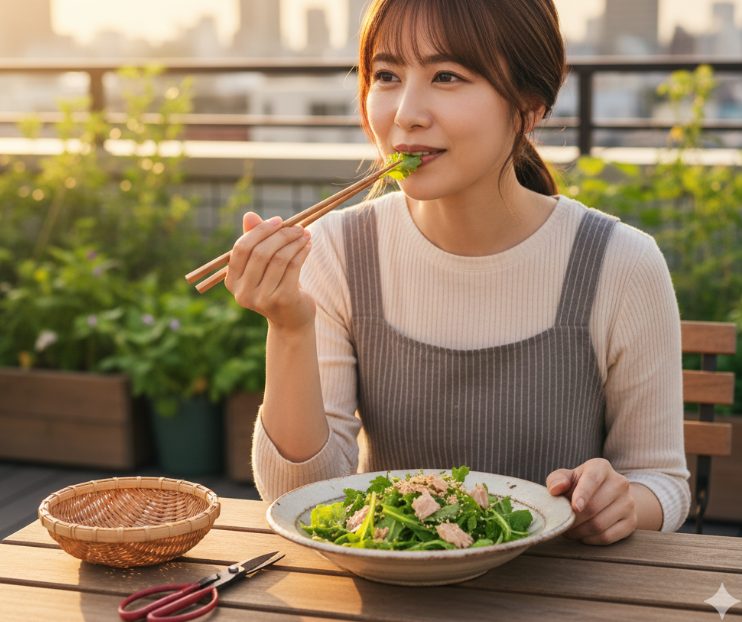 間引き菜を美味しく食べる方法