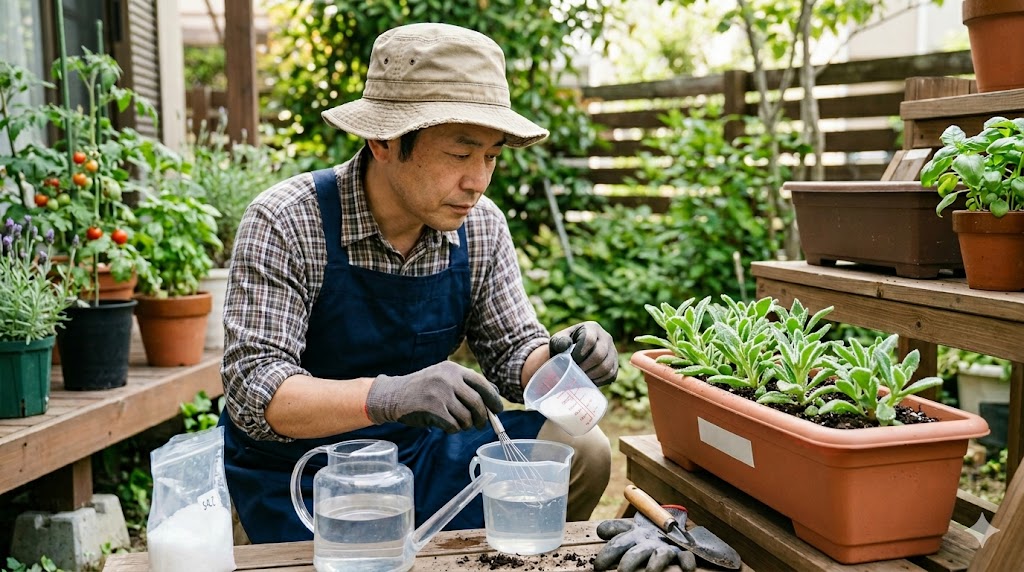 アイスプラントの育て方で差がつく塩水調整法