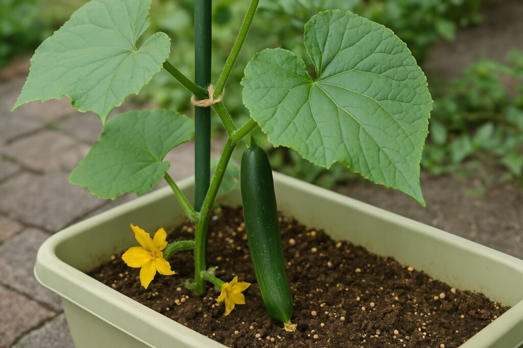 プランターサイズと支柱の選び方