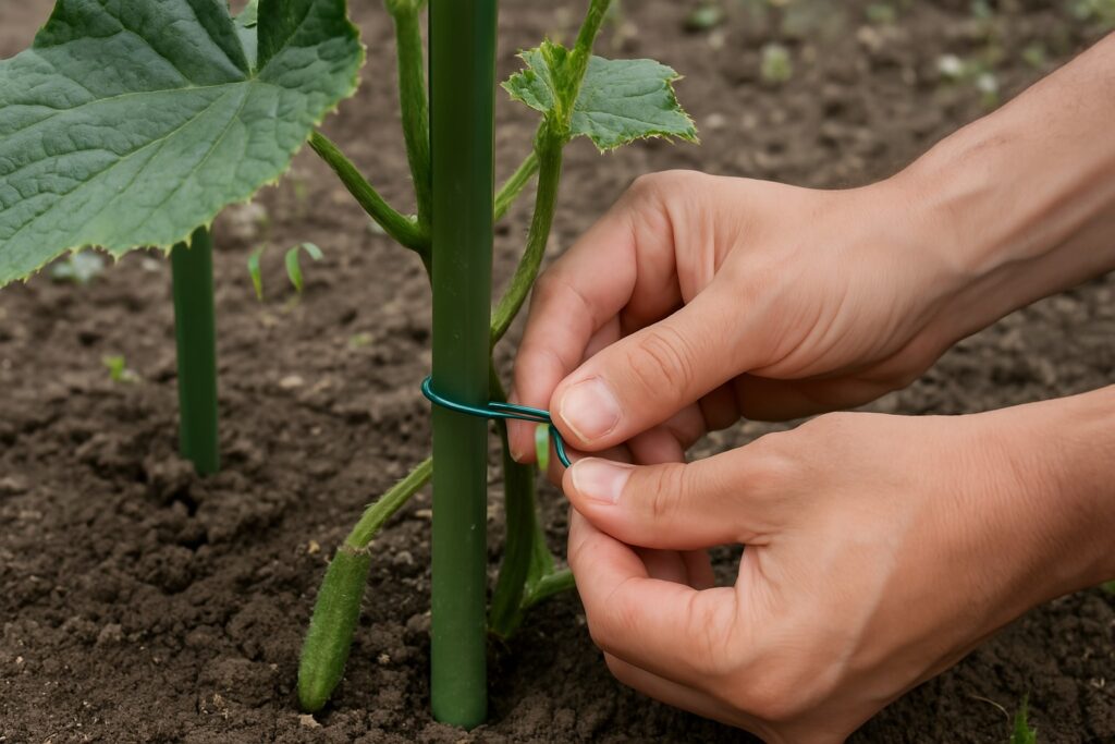 支柱の固定方法と安定性の確保