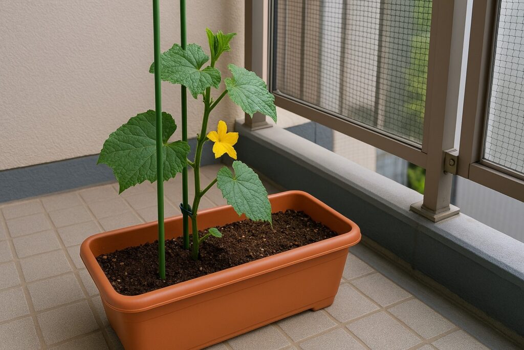 狭いスペースでの支柱設置の工夫