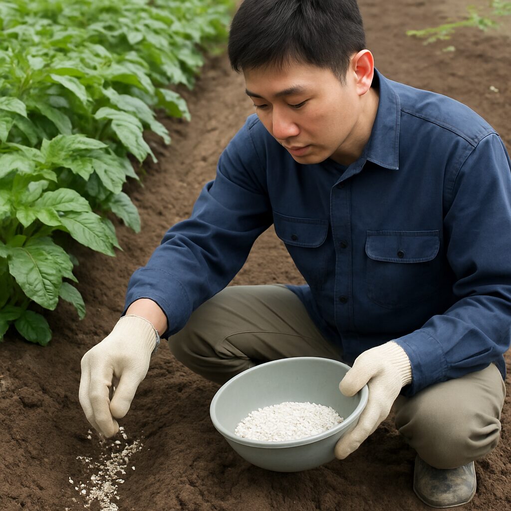 ジャガイモの追肥に化成肥料を効果的に使う実践法