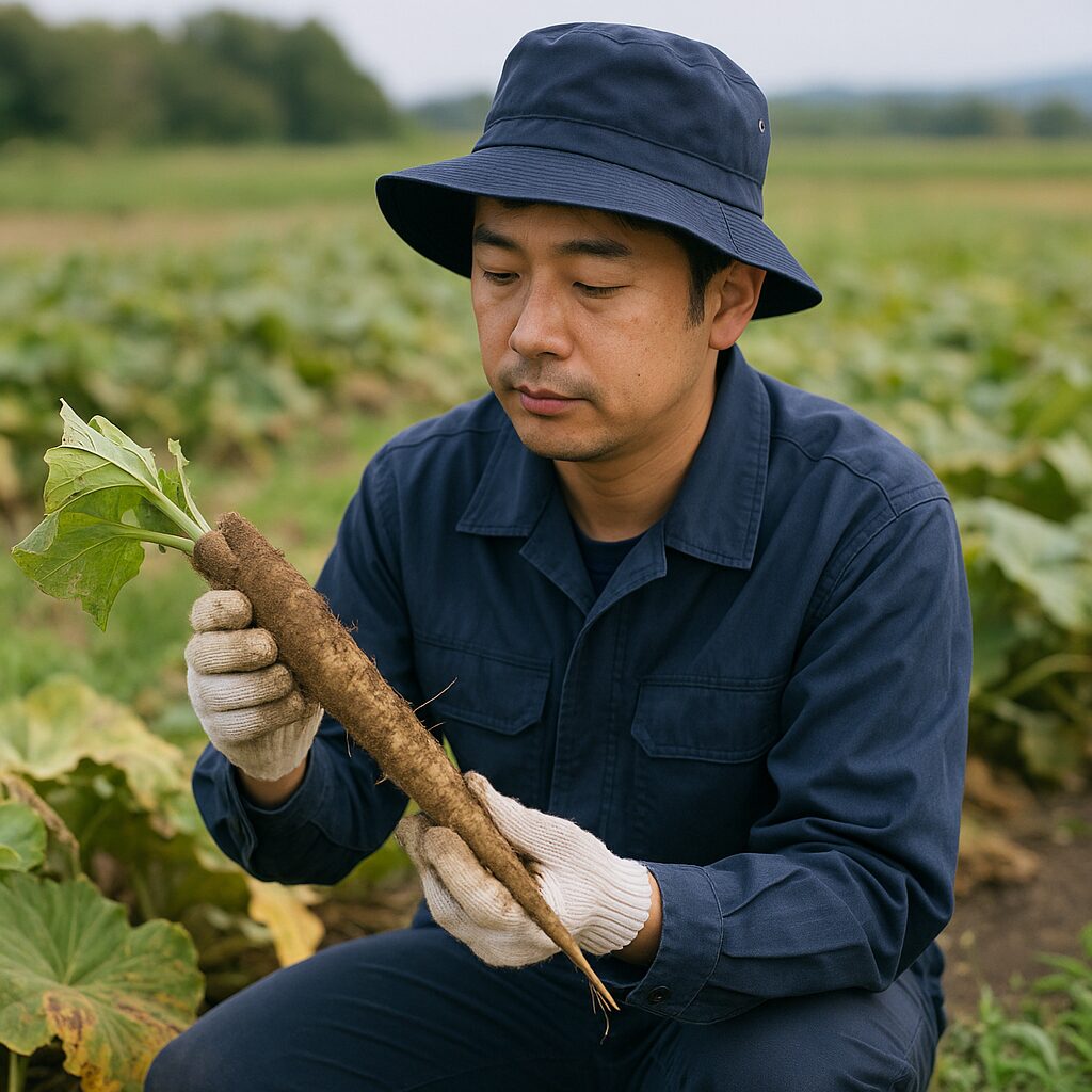 ごぼうの収穫遅れの影響と対策
